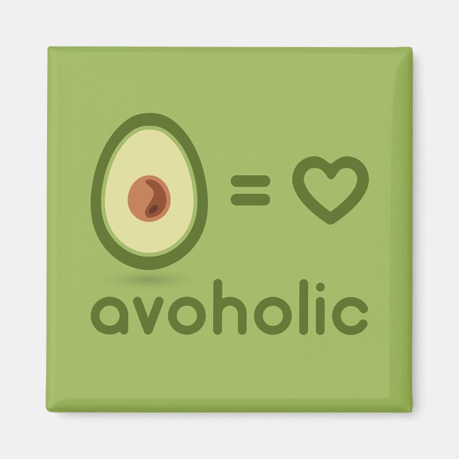 Avocado Magnet (Vorne)