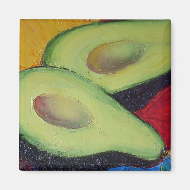 Avocado Magnet (Vorne)