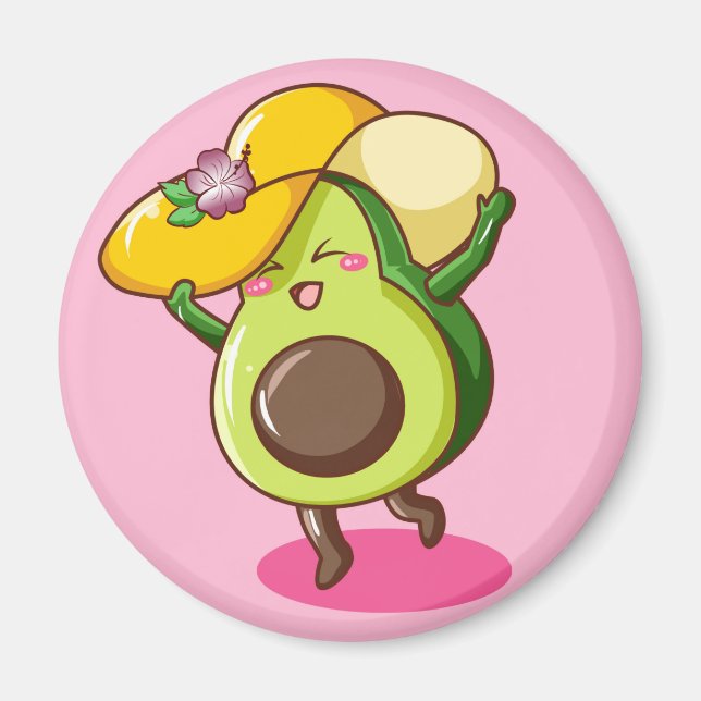 Avocado Magnet (Vorne)