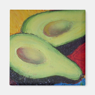 Avocado-Magnet Magnet