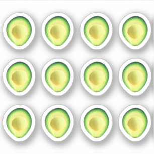 Avocado Mania 4Marcia Aufkleber
