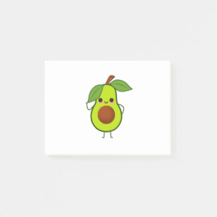 Avocado-Mann Post-it Klebezettel