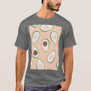 Avocado modischer Fruchtstil T-Shirt