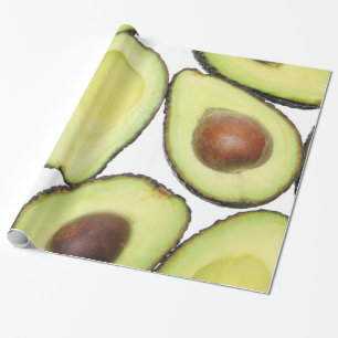 Avocado-Muster Geschenkpapier