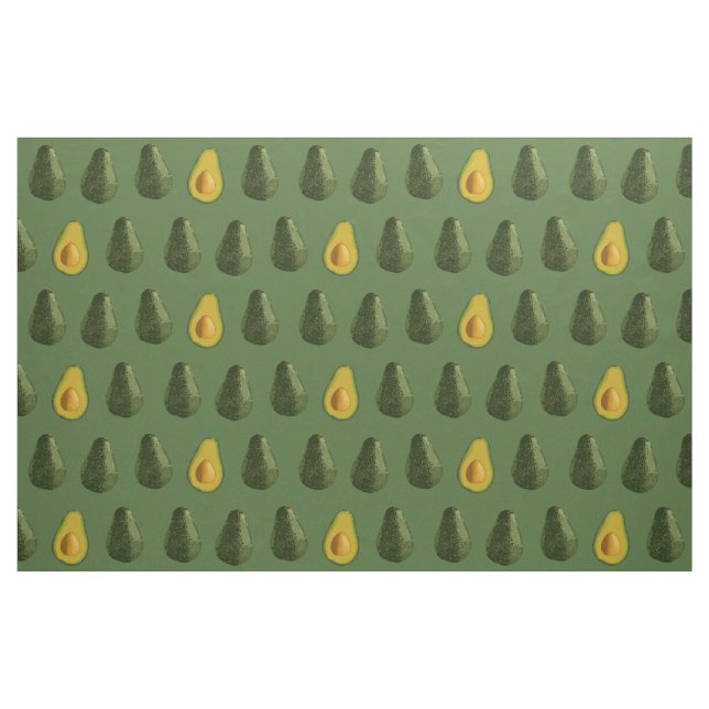 Avocado-Muster Stoff (Yard (91,4 cm))