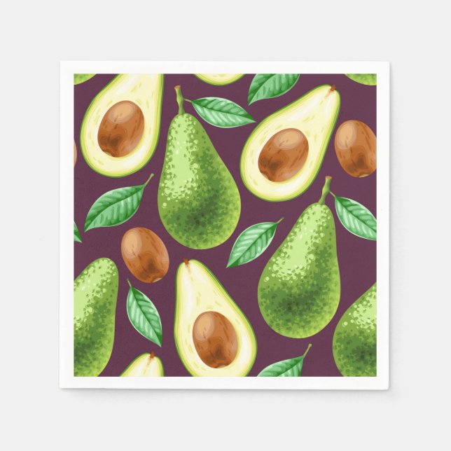 Avocado Napkins Serviette (Vorderseite)