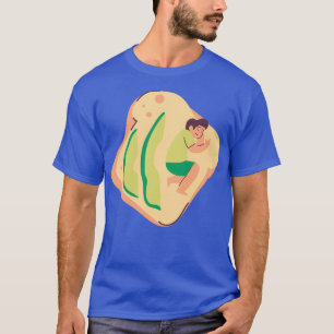 Avocado-Nickerchen T-Shirt