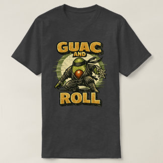 Avocado Ninja – GUAC UND ROLL Held T-Shirt