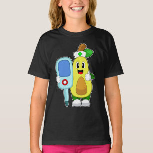 Avocado Nurse Fieberthermometer T-Shirt