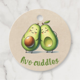 Avocado-Paar Geschenkanhänger