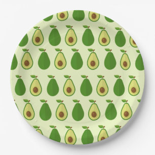 Avocado-Party 9" Teller