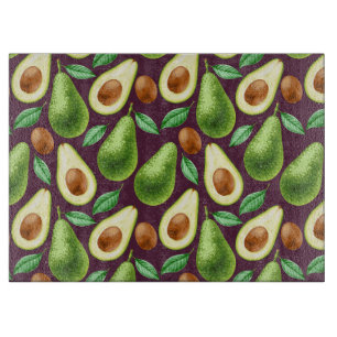 Avocado Pattern Cutting Board Schneidebrett
