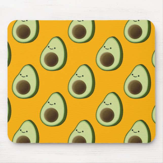 Avocado Pattern Mousepad (Vorne)