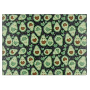Avocado Pattern Schneidebrett