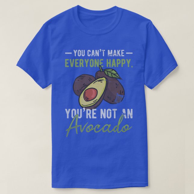 Avocado Pear Fruit Guacamole Vegan Cinco De Mayo m T-Shirt (Design vorne)