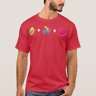 Avocado plus Toast Equals Love Food Lovers Foodie T-Shirt