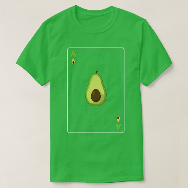 Avocado Poke Emoji T-Shirt (Design vorne)