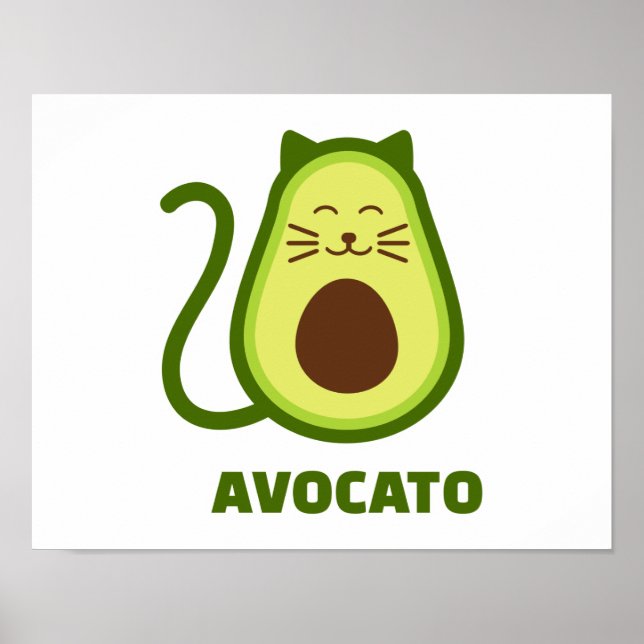 Avocado Poster (Vorne)