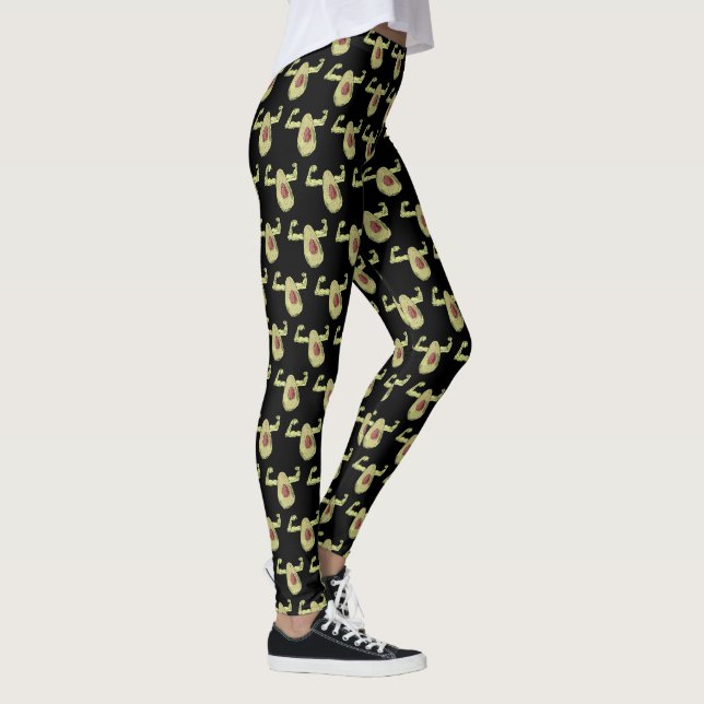 Avocado Power Leggings (Rechts)