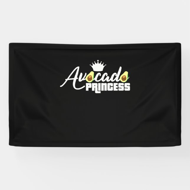 Avocado Princess Banner (Horizontal)