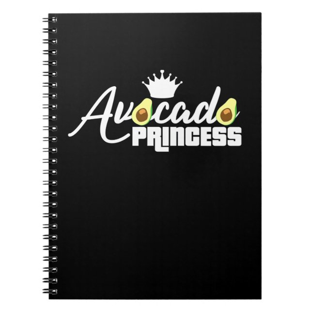 Avocado Princess Notizblock (Vorderseite)