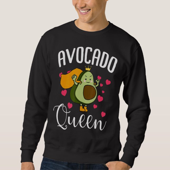 Avocado Queen Sweatshirt (Vorderseite)