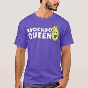 Avocado Queen Vegan Vegetarian Healthy T-Shirt