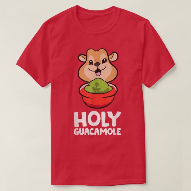 Avocado Quokka Holy Guacamole T-Shirt (Design vorne)