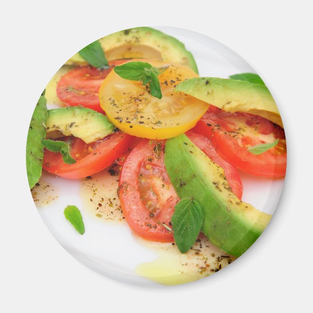 Avocado Salad Magnet (Vorne)