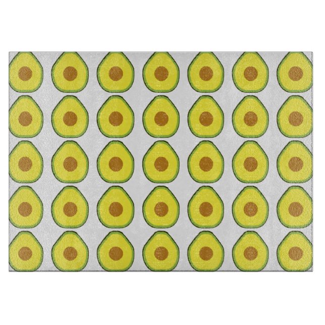 Avocado Schneidebrett (Vorderseite)