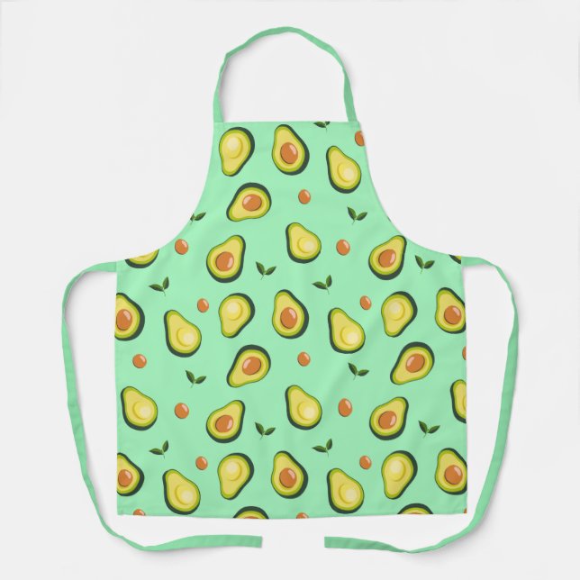Avocado Schürze (Vorderseite)