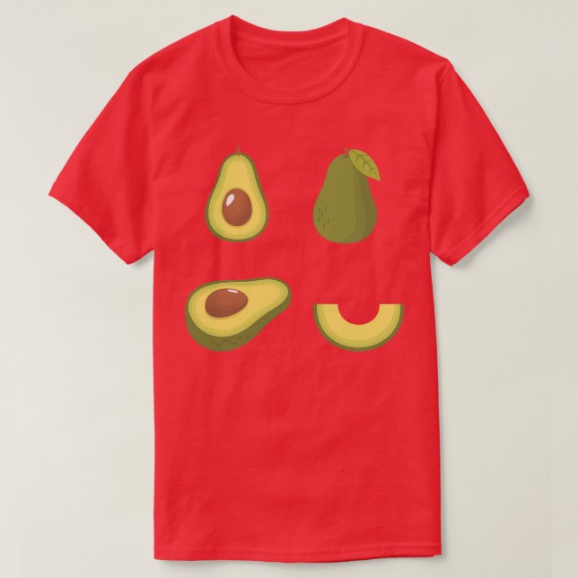 Avocado Set 2 T-Shirt (Design vorne)