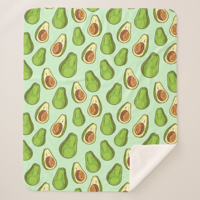 Avocado Sherpadecke (Vorderseite)