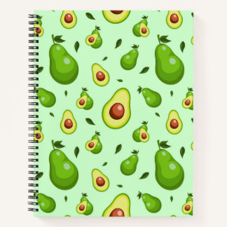 Avocado Spiral Notebook Notizbuch
