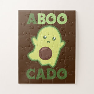 Avocado Spirit for Halloween Funny Avocados Jigsaw
