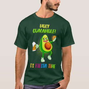 Avocado Sprichwort Heilige Guacamole Vegan Vegetar T-Shirt