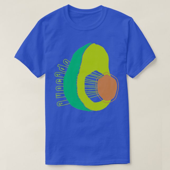AVOCADO STICKER 2 T-Shirt (Design vorne)