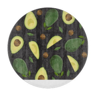 Avocado-Stoff-Set Schneidebrett