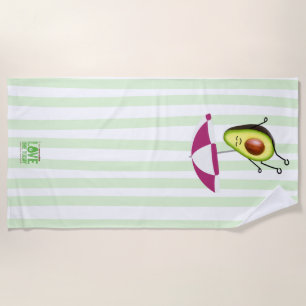 Avocado Strandtuch