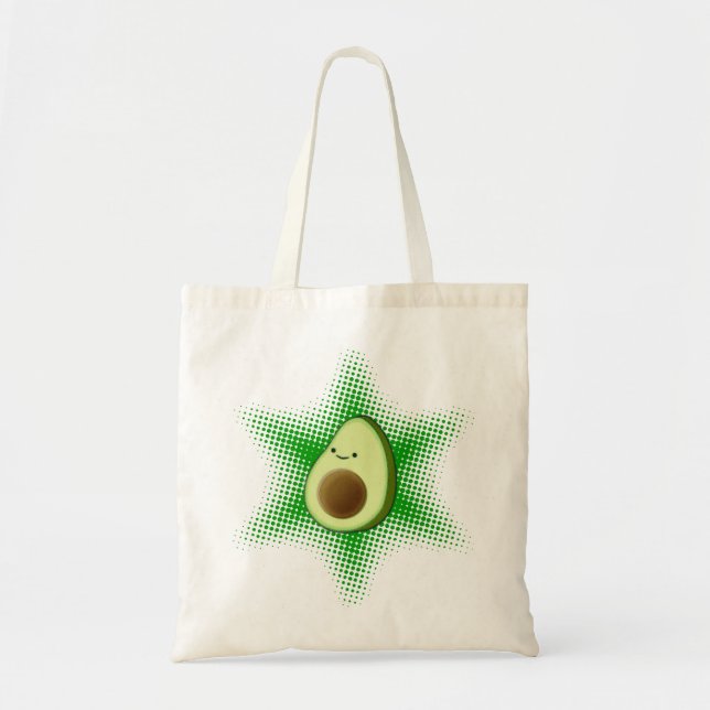 Avocado Superstar Tragetasche (Vorne)