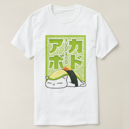 Avocado Sushi Cat T-Shirt