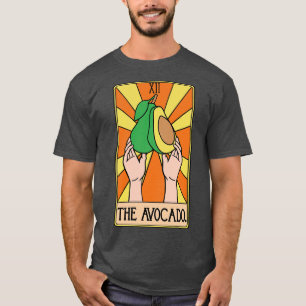 Avocado Tarot Card Funny T-Shirt