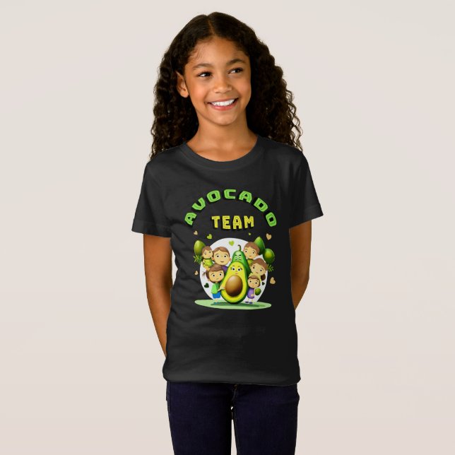 Avocado-Team T-Shirt (Vorne ganz)