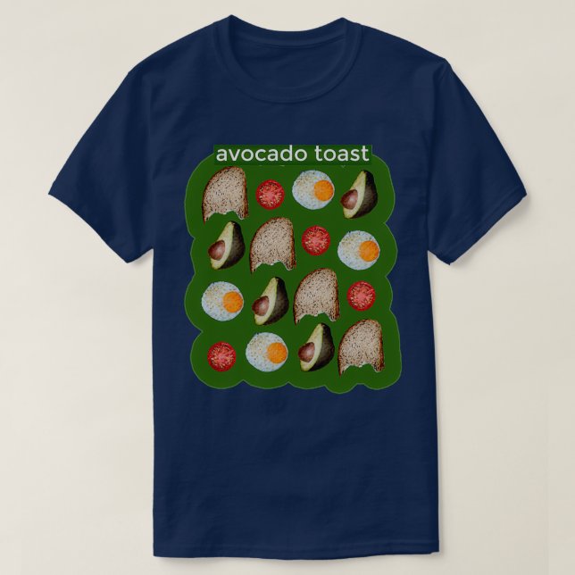 Avocado Toast 35 T-Shirt (Design vorne)