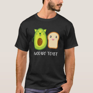 Avocado-Toast Gesundes-Ernährungs-Habit Süße-Gemüs T-Shirt