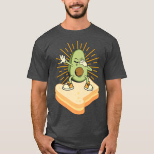 Avocado Toast Kostüm Dabbing Avocado T-Shirt
