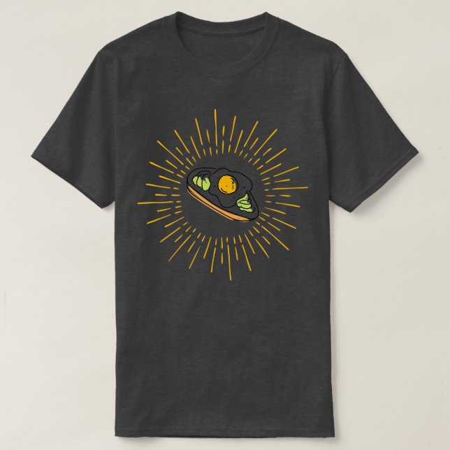Avocado Toast Liebe Classic TShirt (Design vorne)