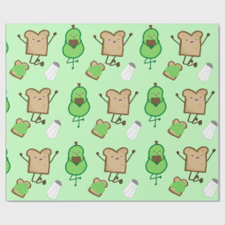 Avocado Toast Wrapping Paper Geschenkpapier