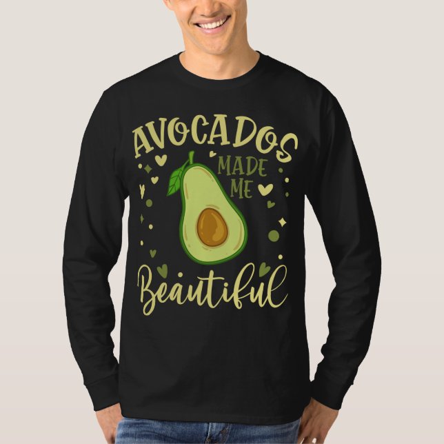 Avocado Tree Mexico Fruit Oil Pear Pflanze Dip T-Shirt (Vorderseite)