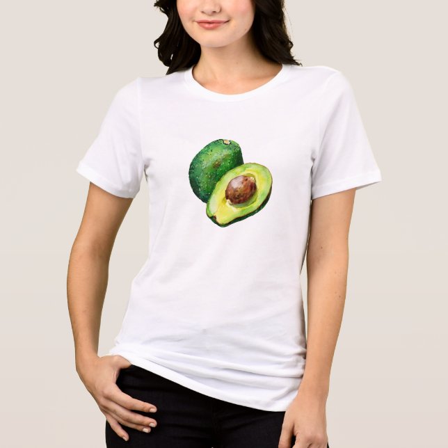 Avocado Tri-Blend Shirt (Vorderseite)